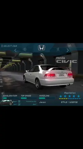 20 years later still one of the best need for speed games.  #nfs #needforspeed #needforspeedunderground #nfsu #honda #civic #hondacivic #racing #xyzbca 