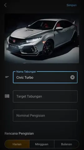 Civic turbo mas, follow sampai 750 gw nanti GK bakal konten nabung lagi🙏❤️#fyp #bakakak #tabunganku #nabungyuk #civic 