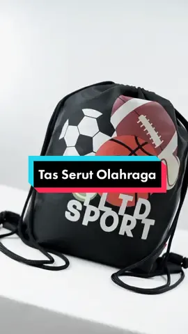 YLTD Tas Serut Olahraga Ransel Sepatu Kekinian #tasserut #drawstring #stringbag 