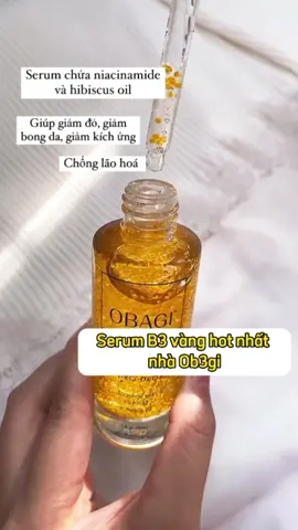 Em serum B3 vàng hot nhất Tiktok 🤗🤗  Sẵn full/chiết cho các tình iu 😘   #skincare #serum #treatment #chietduocmypham #mỹphẩmtốt #lamdep #reviewlamdep 