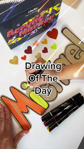 I love me some new Ohuhu markers! 😃👏🏼These Acrylic Markers from @ohuhuart_official are so smooth to draw with, the colors are so vibrant and did I mention they are so juicy! 😍👏🏼🙌🏼💯Click link in my bio to Ohuhu to find this Acrylic Marker set of 30 and see more of Ohuhu amazing art supplies. #createwhitchris #ohuhumarkers #ohuhu #nameart #letteringvideo #artsupplies #seattleartist #pnwartist #drawing #tiktokartist #ilovetodraw #fyp #foryou #xcyzba #art #artistsoftiktok #howtodraw #artideas 
