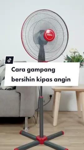 Buat yang mager bersihin kipas angin, pakai cara instan seperti ini nggak perlu pinjem obeng tetangga lagi buat bongkar kipas angin. udah coba belum? #kipasangin #kipasanginmaspion #kipasberdiri #standfan #maspion #maspionelectronics 