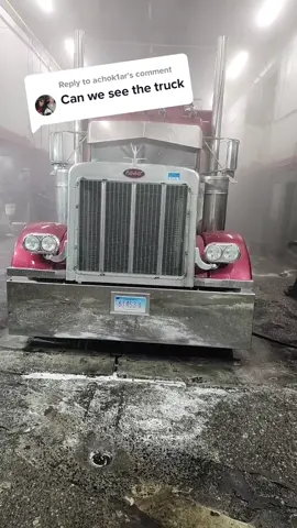 Replying to @achok1ar early morning wash 🚛💨 #Peterbilt379 #600HP #Caterpillar6nz #Owner #OwnerOperator #18Speed #TruckDriver #TruckingIsLife #OverTheRoad #FaceliftComingSoon #TruckStop #SoAmbitious #ManOnAMission #CatPowered #BlackSmoke #LargeCar #Peterbilt #Tiktok #Trucker #Truckers  #TruckersOnTiktok #America #TruckersOfTiktok #CdlLife #fyp 