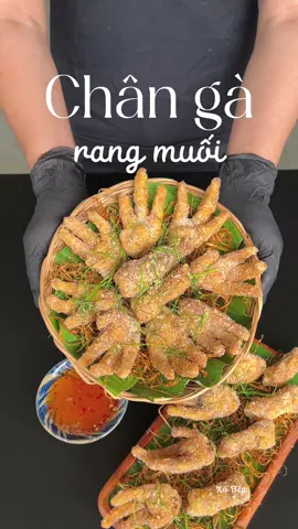 Xó Bếp vào bếp - Chân gà rang muối #nauan #changa #changarangmuoi #ancungtiktok #nauancungtiktok #cooking #viral #xuhuong #monngon #xobep 