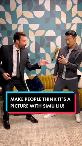 Make People Think it’s a Picture w/ @simuliu! #ThatsMyJam #SimuLiu