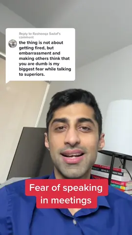 Replying to @Rasheeqa Sadaf if you were afraid of speaking in meetings