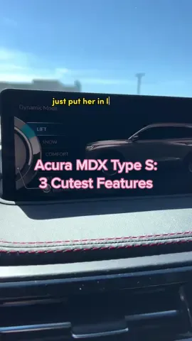 Lift mode for me #mdxtypes #mdxtypesadvance #notacargirlreview #notacargirl #carreviewertiktok 