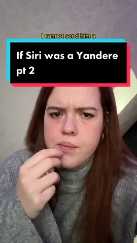 If Siri was a Yandere pt 2 - also I really want to make this a series bc im having too much fun with these, what do you guys think?? also pls help me reach 10k on IG 🥺 #parody #comedy #comedyskit #yandere 