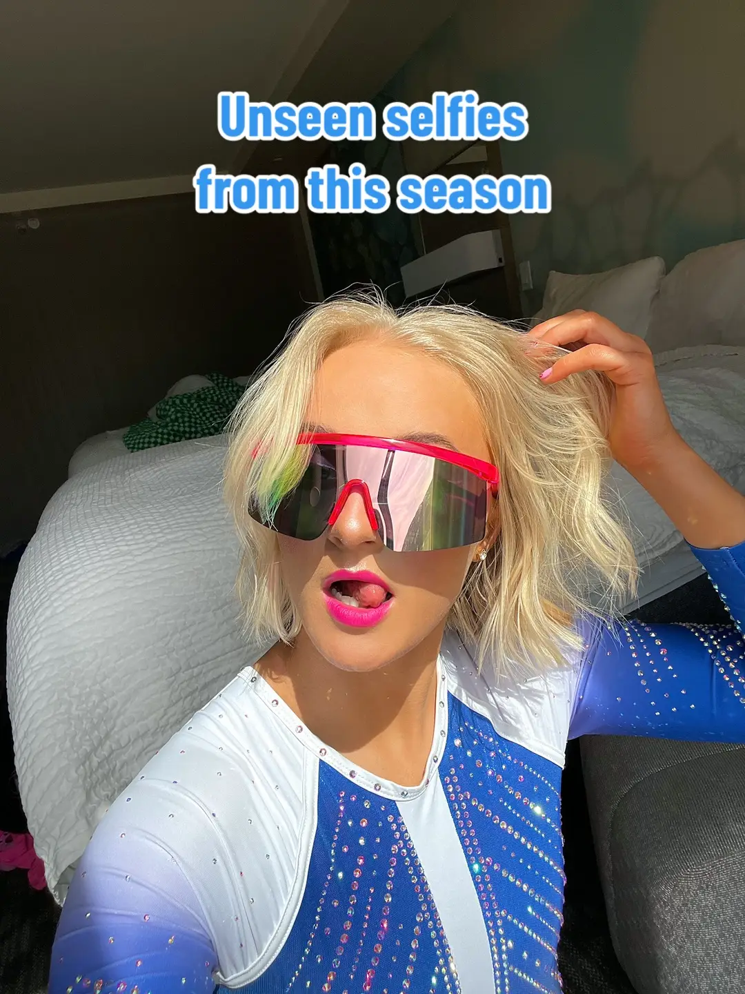 :) #fyp #selfie #gymnastics #collegegymnastics #byugymnastics #utah #studentathlete #pinkmakeup #makeup 