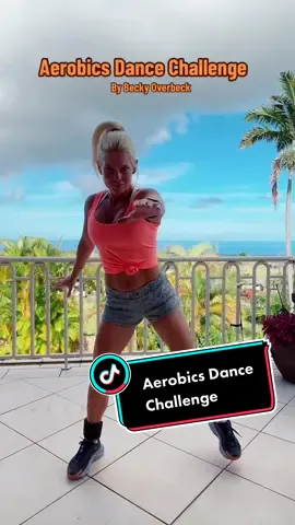 Aerobics Challenge 💖 #90s #80s #aerobics #fun #moveyourbody #fitnesstest #funfitness #fitmom #fitat40 #beckyoverbeckfitness #beckyoverbeck #fyp #foryou #dance #dancechallenge #trend #trending 