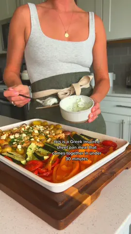 Visit my IG for the full recipe. Click the tab in my bio! #mealprep #sheetpandinner #mealprepideas 