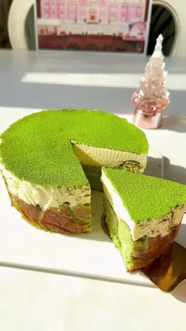 #matchatiramisu #tiramisu #cheesecake #moussecake #baking #afternoontea #dessert #cake 