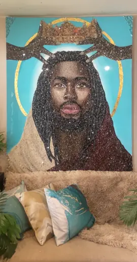 7 years of hard work #art #blackart #jesus #blackjesus #painting #fyp #foryoupage #trending #viral 