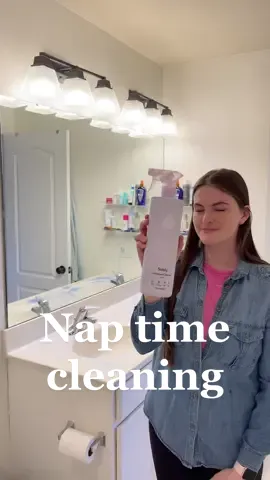 How does the playroom get this messy?! 😆 #naptimecleaning #cleanwithme #playroomorganization #playroominspo #playroomreset #bathroomreset #cleaningmotivation #asmrcleaning #asmrsounds #asmr #oddlysatisfying #CleanTok 