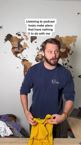 We’re all going golfing next weekend. 