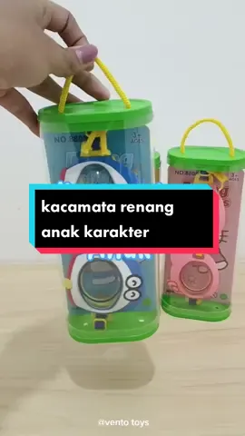 kacamata renang dengan berbagai karakter lucu yang dilengkapi dengan antifog dan anti uv 🥰 #tiktokshoptoys #rekomendasimainan #toyskidsshop #unboxingmainan #kacamata #kacamatarenang 