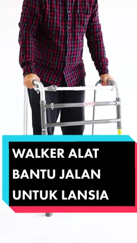 Walker avico alat bantu jalan untuk lansia.. Dengan kerangka aluminium ringan dengan maks. beban hingga 100kg.. Walker ini juga bisa diatur tinggi rendahnya sesuai kebutuhan... #fyp #tokoonline #alatbantujalan #walker #avico #fypシ #galerimedika 