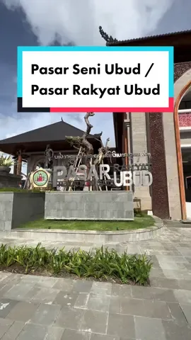 Pasar Seni Ubud sudah selesai dibangun ulang. Sekarang jadi makin cantik, indah, keren banget deh‼️Oh iya, namanya sekarang jadi Pasar Rakyat Ubud