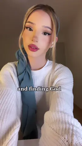 had to steal Edens veil style from the chosen 🫶🏻 #christiantiktok #God #veiling #christian 