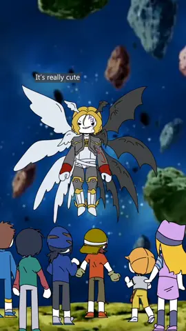 lucemon being sassy af 💀 #digimonfrontier #digimon #fananimation 