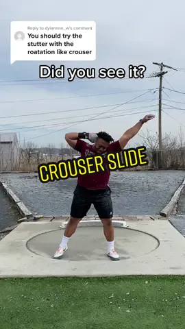 Replying to @dylannnn_w this is the closest ive ever got to doing that step. Ill leave it to him #BOUTDAT #shotput #discus #thrower #spin #glide #70Feet #throwertok #trackandfield #athlete #viral #training #strengthandconditioning #txst #usatf 