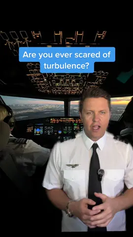 Common questions I get asked as an airline pilot! Part 3 Are you ever scared of turbulence? #airlinepilot #turbulence #anxiousflyers 