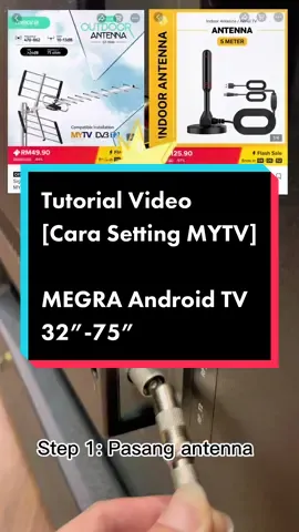 Macam mana cari siaran MYTV di MEGRA Android TV? Ini adalah cara setup MYTV channel💥 #tutorialvideo #tvsettings #megratv #androidtv #mytv #siaranmytv 