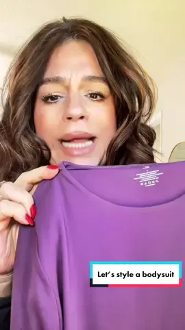 This bodysuit is from Amazon. The brand is Pumiey and its double lined and nearly identical to the Skims bodysuit. @amazonfashion #fashion #fashioninspo #fashionover40 #fashionover50 #outfitideas 