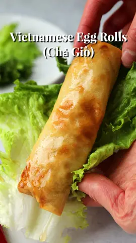 📝 Recipe link in profile or google ‘christie at home vietnamese egg rolls’ #asianfood #foodtiktok #recipes #eggrolls #springrolls 