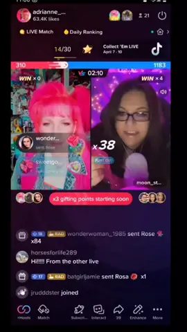 Had a great battle with @adrianne_avery1985 if your not already be sure to go follow her for the best of 80s and 90s nostalgia you can find on TikTok