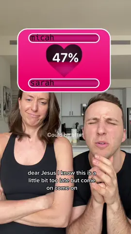 Well that’s a relief #micahandsarah 