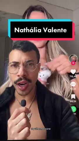 Nathalia Valente faz pronunciamento após video que ela postou fazendo um ASMR Comendo gelatina #nathaliavalente #asmr #guilhermerisone #fofocandocomogui #foryou 