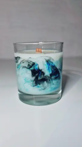 I loved this one! Black and blue 😍  I would be so happy if you go to my instagram - bealightcandles - and follow me there! 🥰🕯️ There will be more about how I make my marbled candles!  What color do you want to see on the next candle?? 🕯️😁 #marblecandles #dyecandle #soywax #soywaxcandles #candlemaking #candlemakingtiktok #candletok #candles #candlemagic #homemade #candlemaker #candle #candlebusiness #candledye #ljus #ljustillverkning 