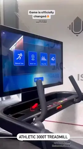 The game is officially changed! #athleticvision #gym #gymmotivation #healthlifestyle #fitnesslife #GymTok #treadmill