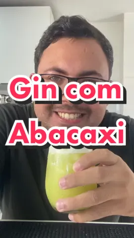 Gin com abacaxi #drinkscb #drinks #gin 
