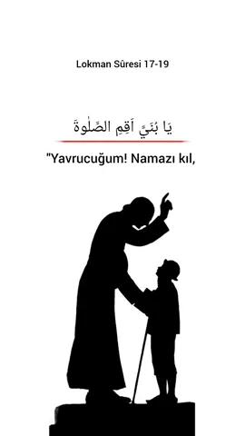 “Yavrum! Namazı dosdoğru kıl. İyiliği emret. Kötülükten alıkoy. Başına gelen musibetlere karşı sabırlı ol. Çünkü bunlar kesin olarak emredilmiş işlerdendir.”  {Lokman Suresi}  . #kuran #hadis #sünnet #kadirgecesi #ramazan 