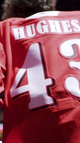 Welcome to the show, Luke. #NHL #hockey #lukehughes #njdevils