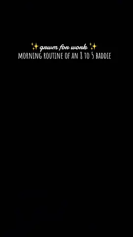 Morning routine of an 8 to 5 baddie ✨🫶#morningroutine #grwm #grwmroutine #grwmforwork #morningvibes #morningmotivation #mornings #8to5worklife #gettingreadyforwork #getteadywithme #8to5morningroutine #8to5morning #relateablecontent #realisticlifestylecontent #routine #fyp #fy 