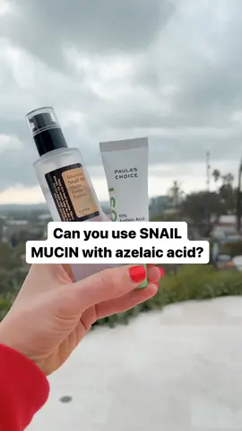 YES! Ask your questions in the comments! #azelaicacid #snailmucin #snailmucinessence #fyp #foryou #skincareingredients #snailmucinskincare 