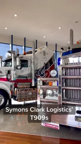 🎥 Take a closer look at Symons Clark Logistics’ new T909, ‘Loraine’, and their matching T909, ‘Alby’. It was so special to capture the surprise organised by the Clark family for Loraine Clark 🥺 #kenworth #kenworthaustralia #adelaidetrucky #cmvtruckcentre #adelaide #australiantrucks #australiantruckies #t909 #bigrig #fyp #aussietruckin #truck 