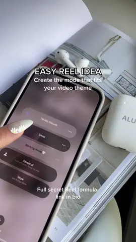 I can teach you how to create Reels that help you grow your audience and build your brand 👇 Even if you have zero experience in content creation and low Reel views… Go to the link in bio to get my Secret Reel Formula Here’s an easy to do Reel idea to get you going in the meantime:  Go to your screen setting and create a new 
