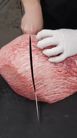 Wagyu 📍Japan 🇯🇵  ⭐ 4.9  Video: IG simofuri.a5  Wagyu is a term denoting a Japanese beef cattle breed (wa means Japanese, and gyu means cow). This breed has a genetic predisposition to create marbling of fat on the inside of muscle tissue. Average steaks have a fat cap on the outside, but Wagyu cows metabolize the fat internally and the fat remains integrated within the muscle. #wagyu #wagyubeef #japan #tasteatlas #japaneesecatle 