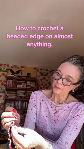 A very simple crochet  hack to add some umpf to any old tired hem, and a great daywear trick to eveningwear if you use sparkly beads.  #lovedclotheslast #fromsomewhere #transform #lazyhacks #tenminutes