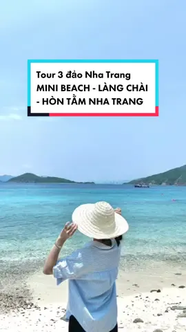 Thời tiết Nha Trang đẹp như này, không đi Nha Trang thì đi đâu nữa mấy bạn ơiiii ☀️😍 Mini Beach Nha Trang, một hòn đảo nhỏ nhắn xinh đẹp trong chuyến tour 3 đảo Nha Trang ( Mini Beach - Làng Chài - Hòn Tằm). 🌊☀️🏝️🏖️ #dulich #nhatrang #reviewnhatrang #dulichnhatrang #review #tourdaonhatrang #tour3daonhatrang  #minibeach #minibeachnhatrang #hontam #hontamnhatrang #trending #xuhuong #viral 
