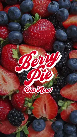 I’m gonna make you a berry pie! You asked, here it is. “Berry Pie” is available now wherever you stream your music. 🍰❤️