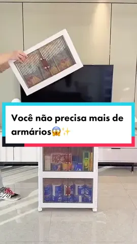 Caixa organizadora empilhável✨ Amei a ideia!  #shopeefinds #aliexpressfinds #amazon #amazonfinds #achadinhos #achadinhosdashopee #organizacaodecasa #apartamento 