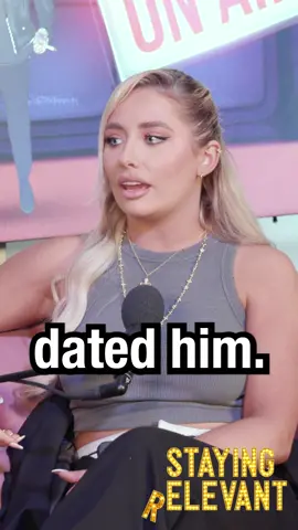 Would you date someone in the public eye? 👀👀👀 #samandpete #podcast #stayingrelevant @Samthompsonuk @Saffron Barker 