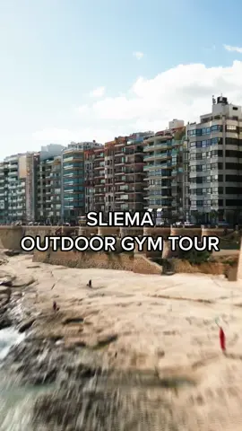 Sliema Outdoor GYM TOUR 🔥💪🏻 #malta #fitnessmalta #calisthenics #kenguru #outdoorgym 