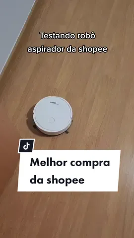 Melhor compra! já quero outro. Muito legal para presentear amigos tbm. Super útil e aspira muito bem! no final do vídeo tem a foto com descrição. #aspirador #shopee #aspiradorshopee #roboaspirador #robot #comprinhas #comprinhasshopee 