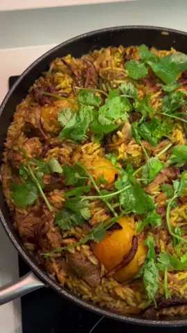 Breyani in a hurry! Lamb breyani is one of my favourites but I don’t always have time so this method works for me. #inthekitchenwithyuvi 